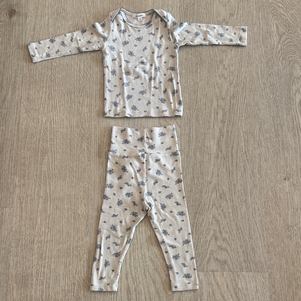 Louisella blue floral set